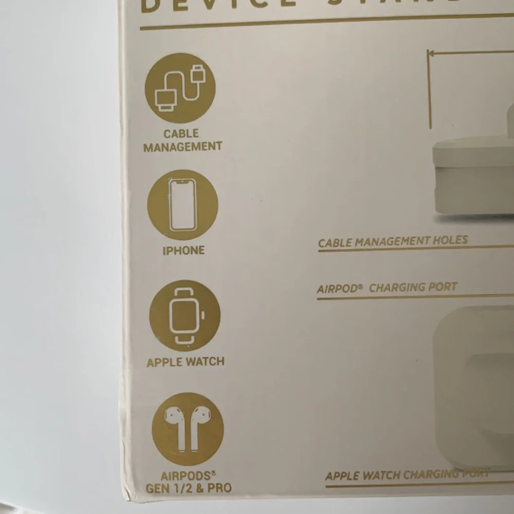 ACCESSORY DOCK FOR AIR PODS, iPhone, APPLE WATCH•NWT